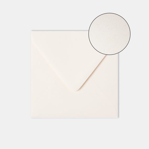 Envelop gerecycled crème | 14 x 14 cm | studiokuuk