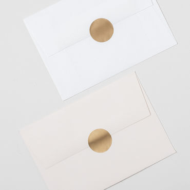 Bijpassende sleutsticker in roséfolie mat