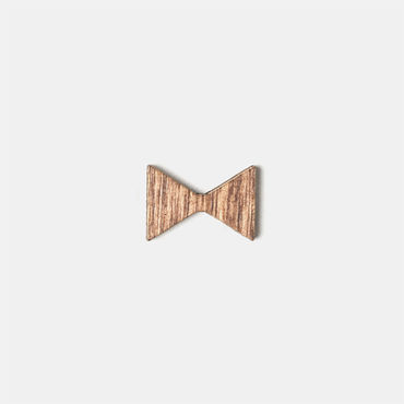 Houten strik | donker | studiokuuk