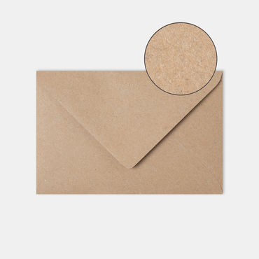 Kraft bruin | rechthoek XL | 11 x 18 cm | studiokuuk