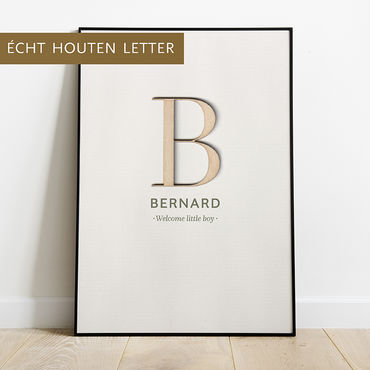 Poster rechthoekig Bernard_klein bestand
