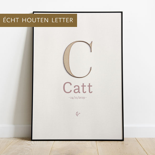 Poster rechthoekig Catt_klein bestand