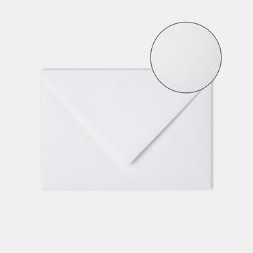 Envelop structuur wit | rechthoek | 11 x 15,4 | studiokuuk