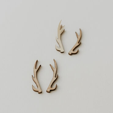 Houten gewei | studiokuuk