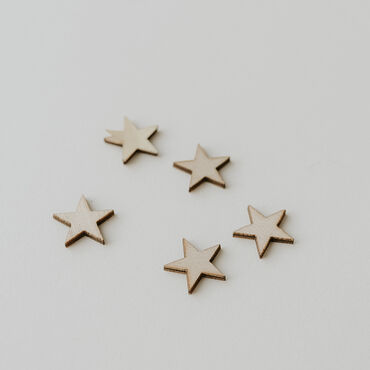 Houten mini-ster | studiokuuk