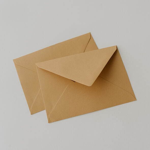 Envelop | okergeel | rechthoek | C6 | papicolor