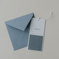 Envelop | petrolblauw | vierkant | 14 x 14 cm | studiokuuk
