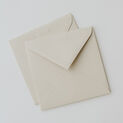 Envelop | zand | vierkant | 14 x 14 cm | studiokuuk