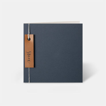 Geboortekaartje leer_touw wit_deftigblauw_260x130_voorkant