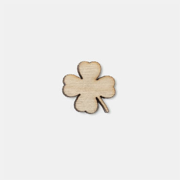 Houten klavertje | studiokuuk